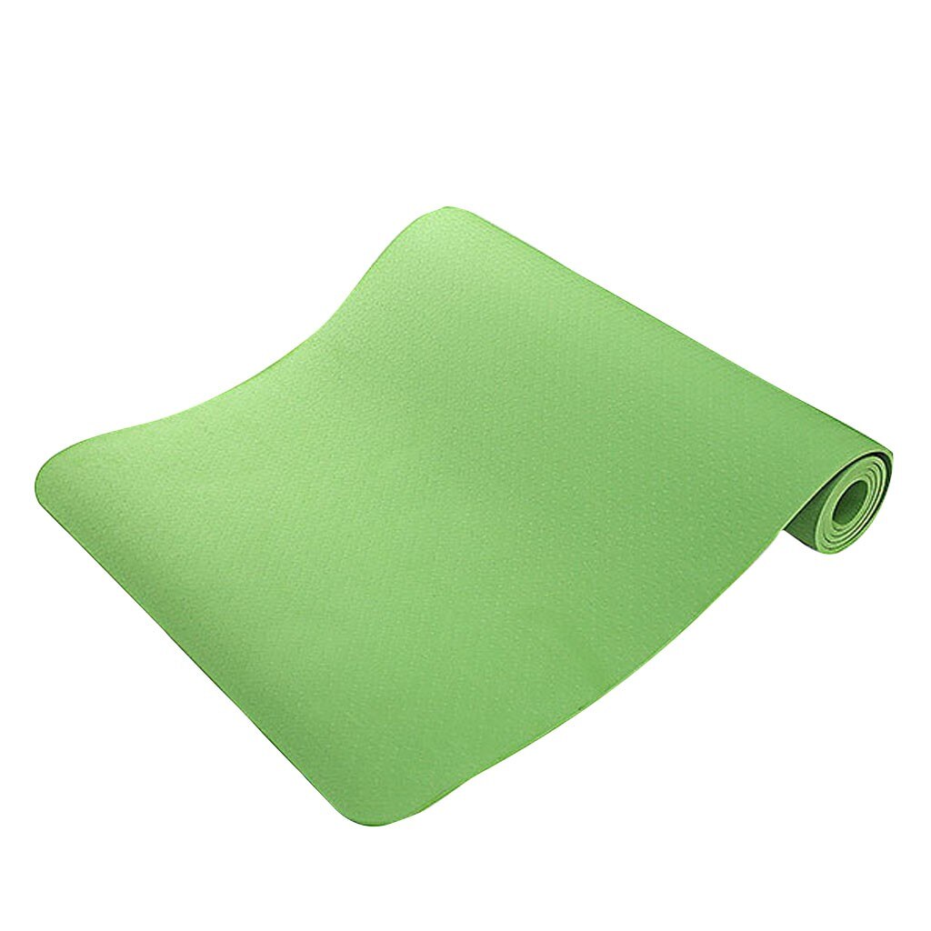 Yoga Extra Pad Tpe Yoga Mat Verbreed Verdikte Fitness Mat Beginner Yoga Mat Eco-vriendelijke Materiaal Yoga Mat #40: Green