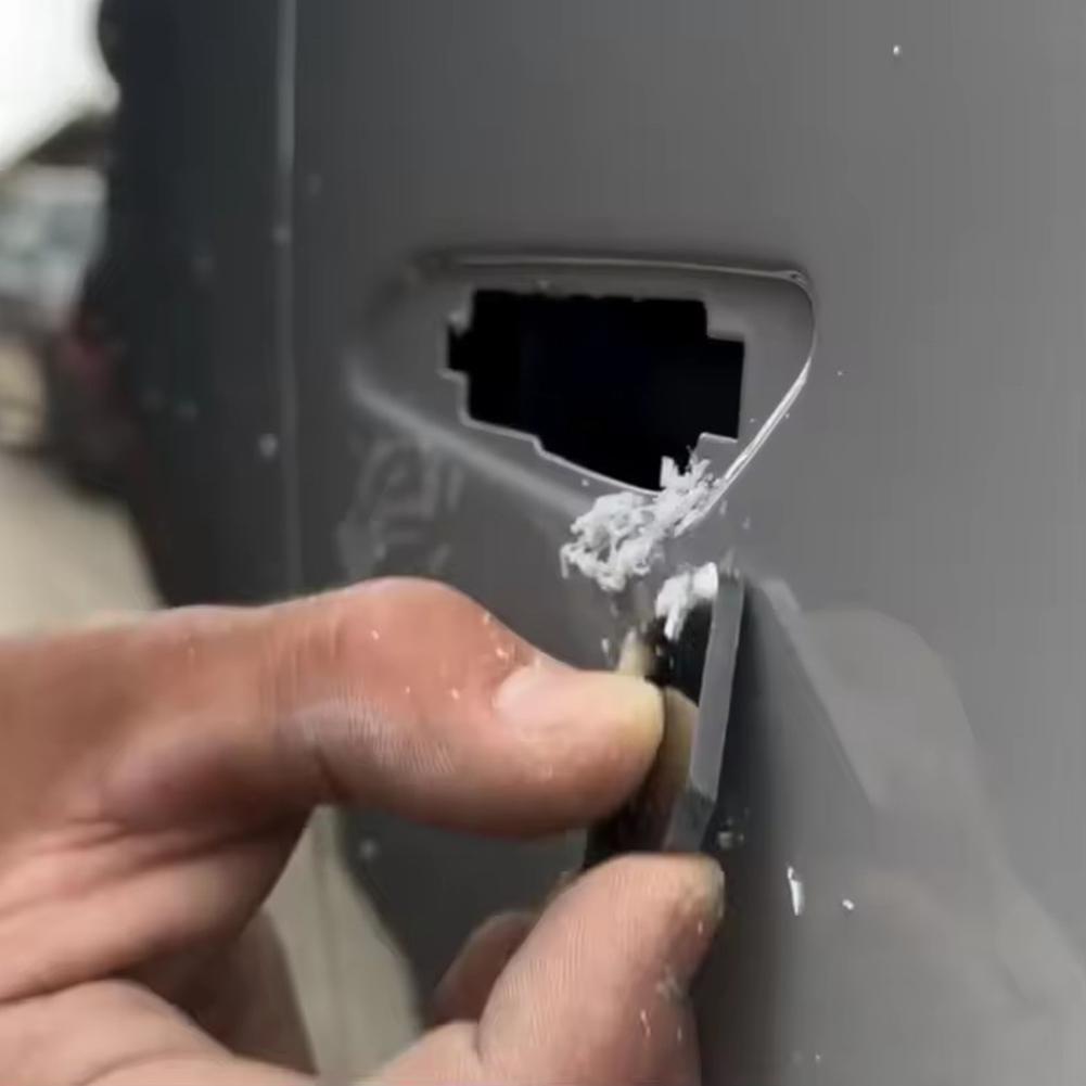 Denibbing hartmetallschaber, polierspitze für autos, reparatur extrem harter oberflächen, entfernung von flecken und lackierspuren, werkzeug