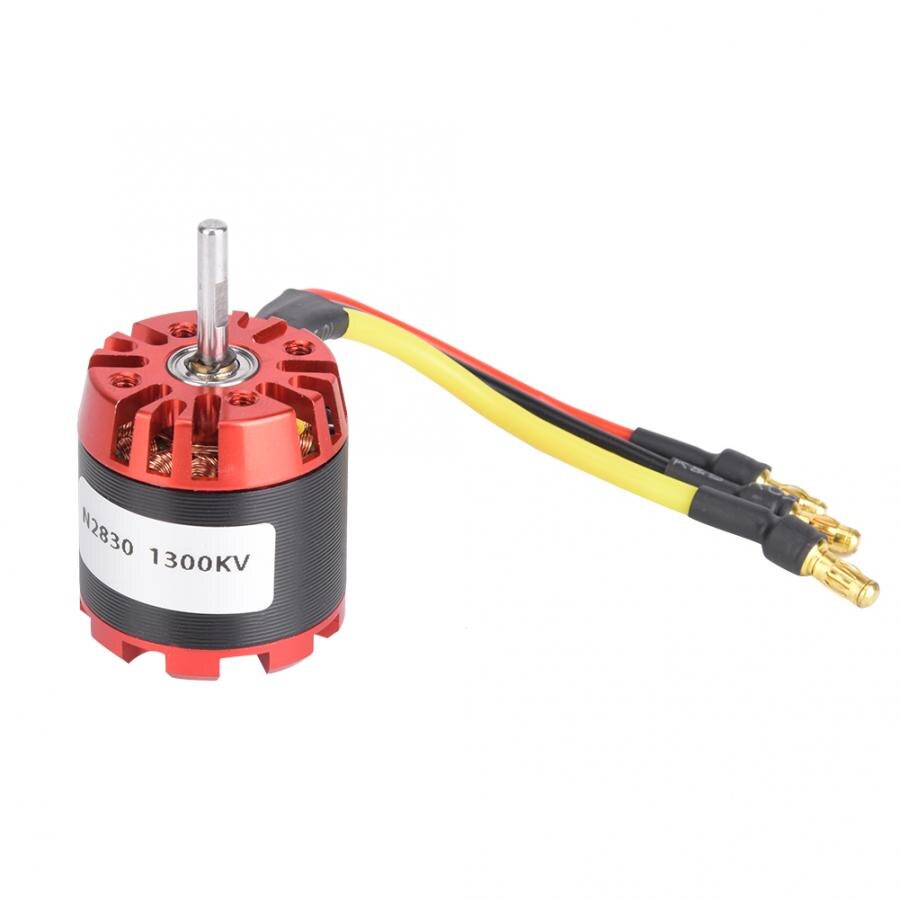 Externe Rotor Borstelloze Motor N2830 1300KV 250W Metalen Afstandsbediening Externe Rotor Borstelloze Motor voor A2212 4-as vliegtuigen