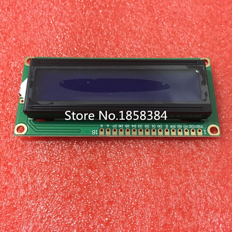 10 Stks/partij Lcd 1602 LCD1602 5V 16X2 Karakter Lcd Display Module Controller Blauw Blacklight