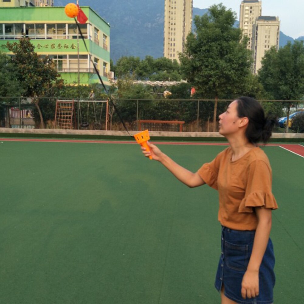 3 Sets Children Kids Toss Throw Chuck Outdoor Activities and Device (Blue + Red + Yellow)