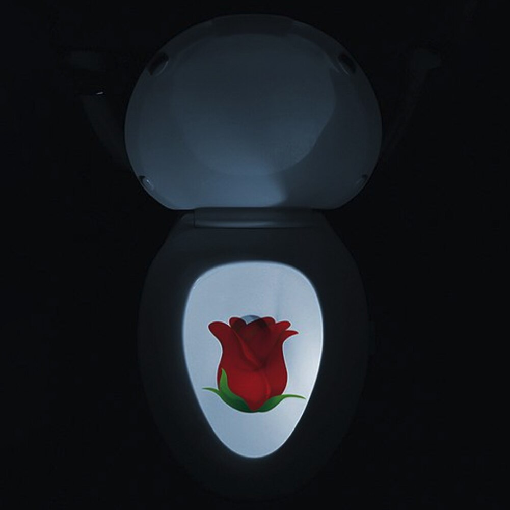 Wireless Smart Motion Sensor Energy Saving Toilet Seat UV Toilet Light Battery Powered