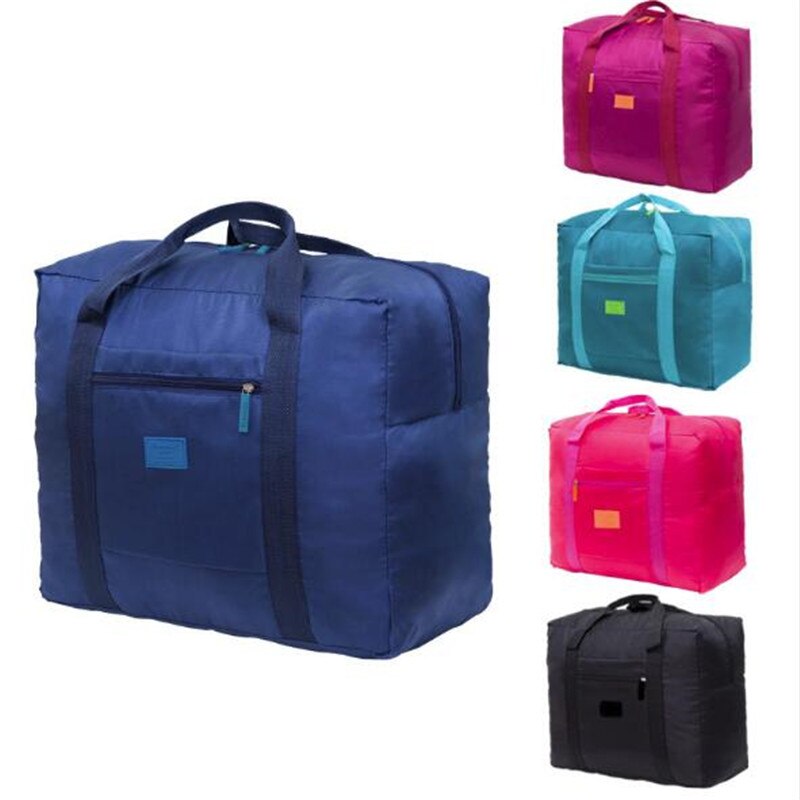 Tragbare Multi-funktion Klapp Reise Taschen Nylon Wasserdichte Tasche Große Kapazität Hand Gepäck Business Reise Reisen Taschen