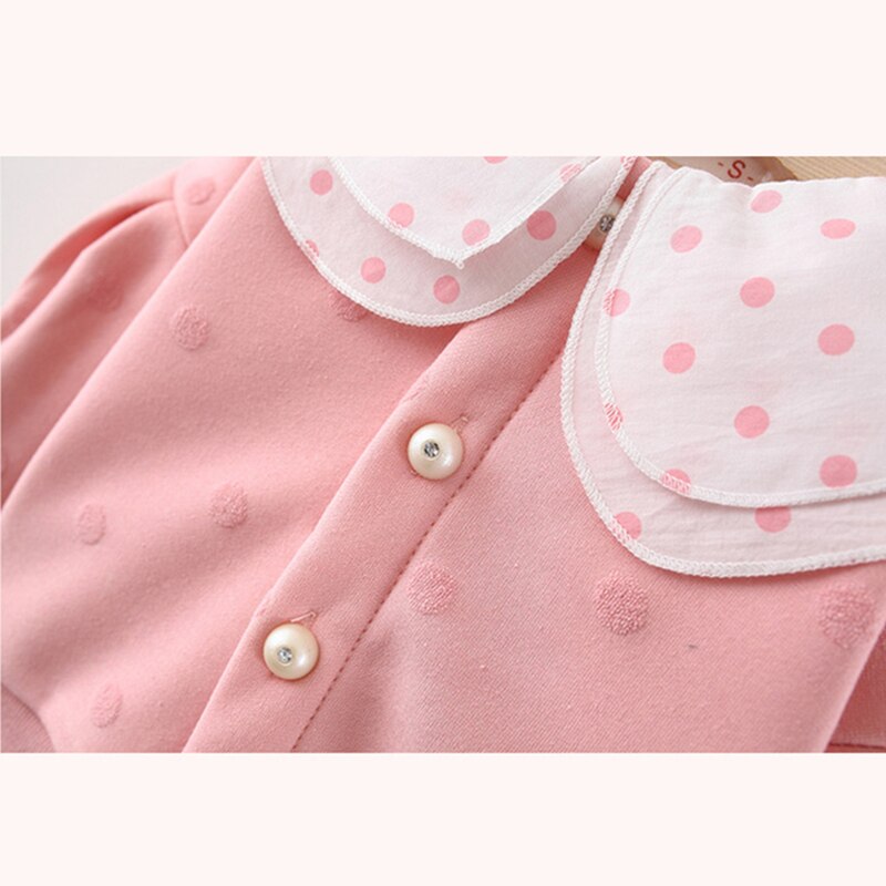 Manteau bébé veste bébé printemps hiver coton grand double col doublure peluche vêtements bébé fille princesse veste enfant