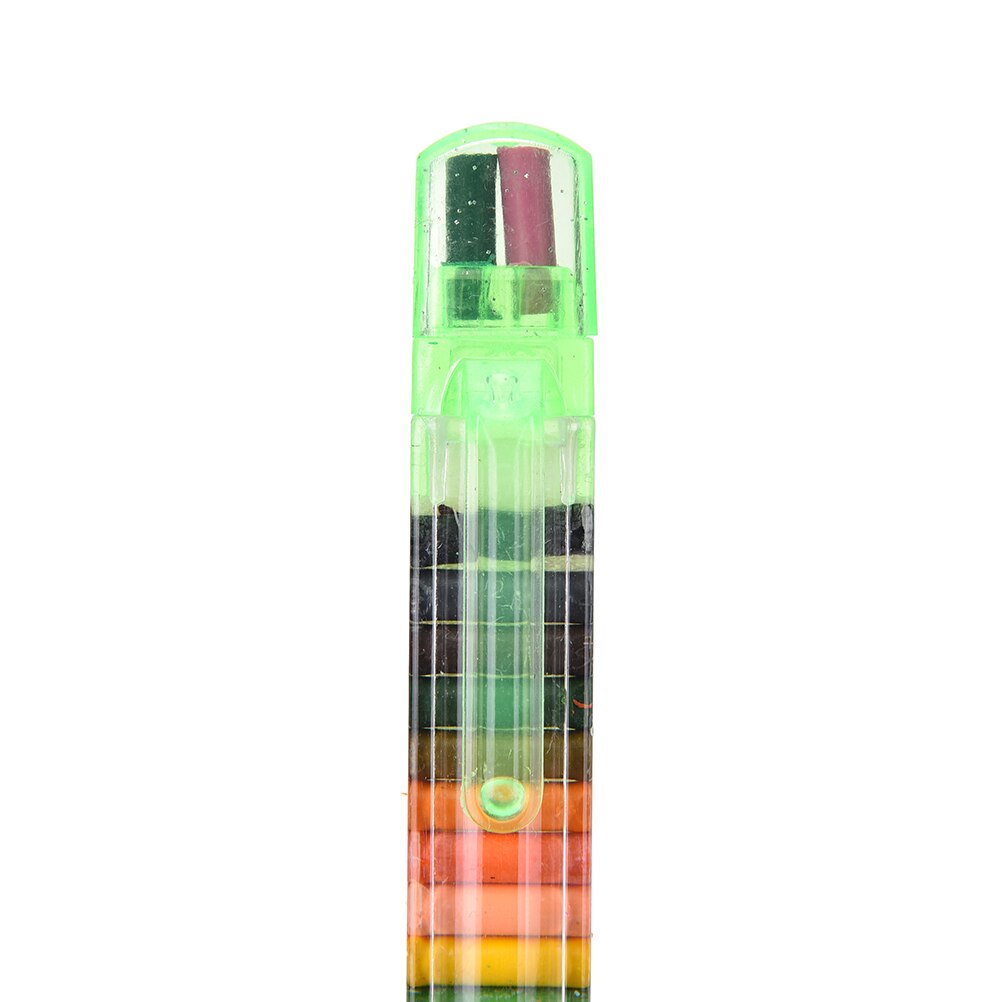 1 Juego de lápices de colores nuevos 20 lápices de colores Pop Up lápices de dibujo Graffiti de crayones para niños lápices para colorear de pasteles de óleo pluma