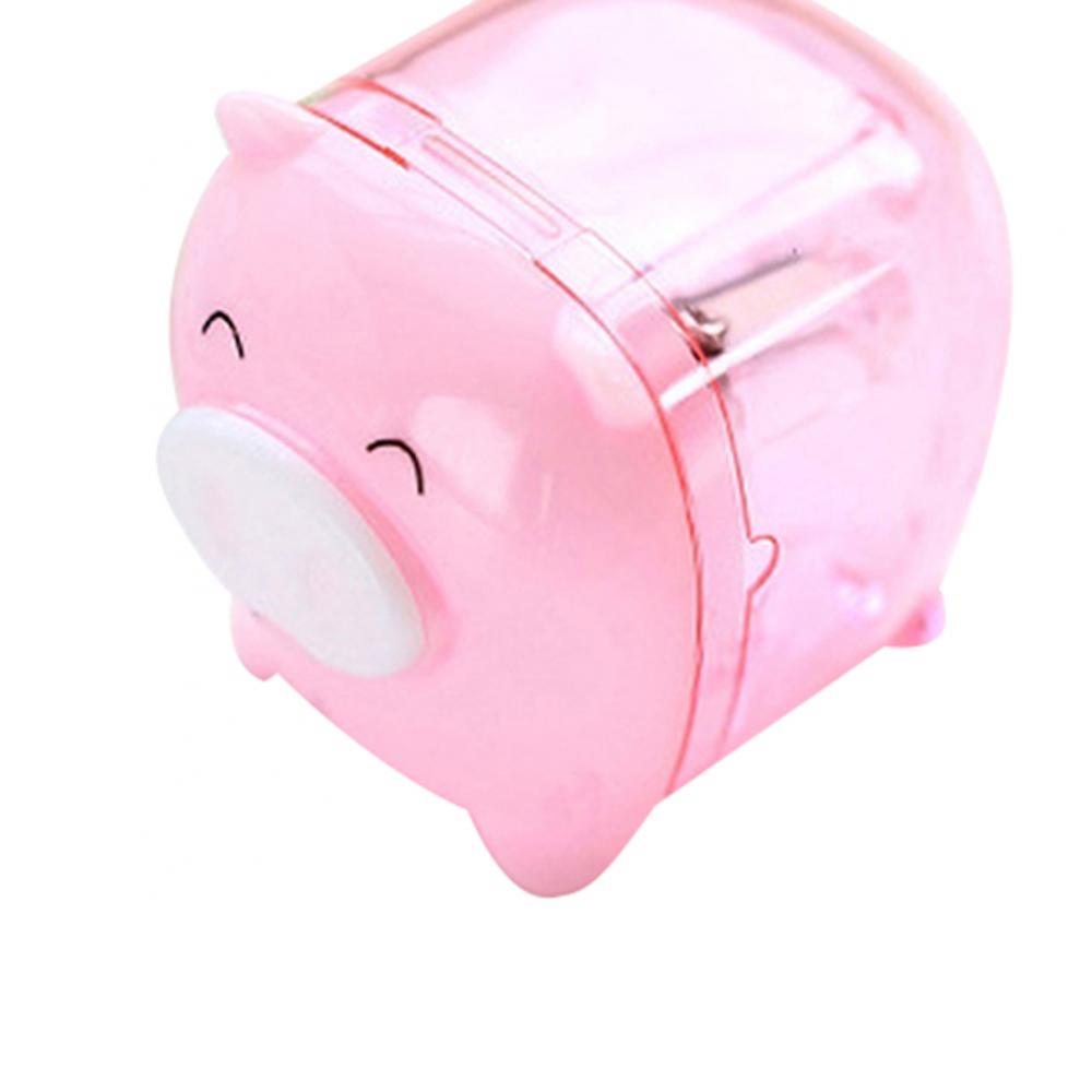 Pencil Sharpener Mini Stationery 1Pc Cute Pig Shaped Super Cartoon Student Tool