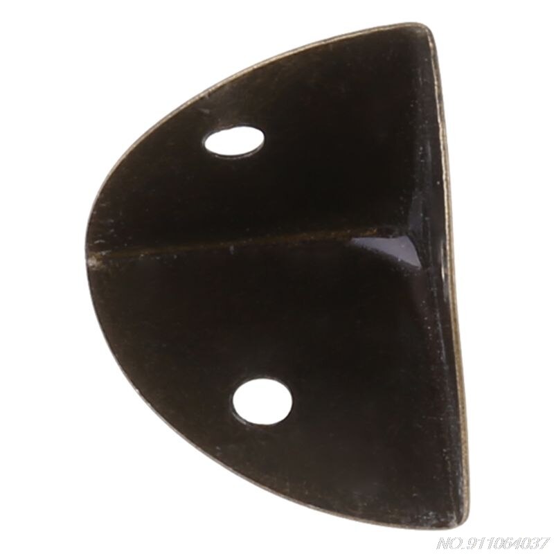 Metal Corner Protector Antique Bronze Suitcase Cabinets Edge Safety Guard for Box Shelf Bracket N27 20