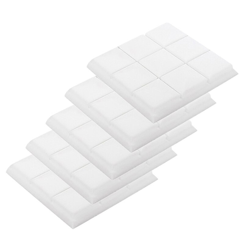 5 Pcs Akoestische Geluiddichte Schuim Geluidsabsorberende Panel Voor Home Studio Ktv 30X30Cm In Voorraad: White