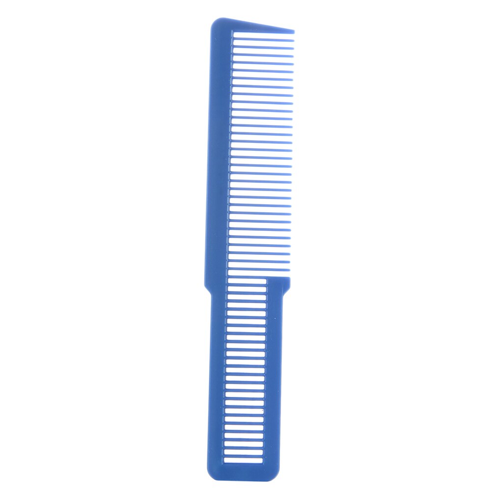 Flattop Flat Top Clipper Comb Medium 7 Colors 20.2 cm x 4 cm: Blue