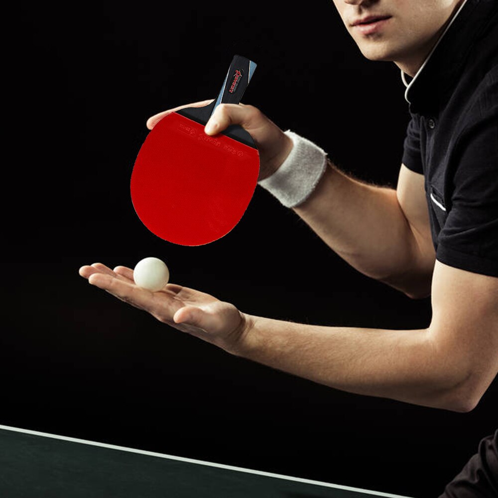 Ping Pong Paddle Table Tennis Racket Long Handle Ping Pong Bat Ping Pong Racket Training Accessories Racket