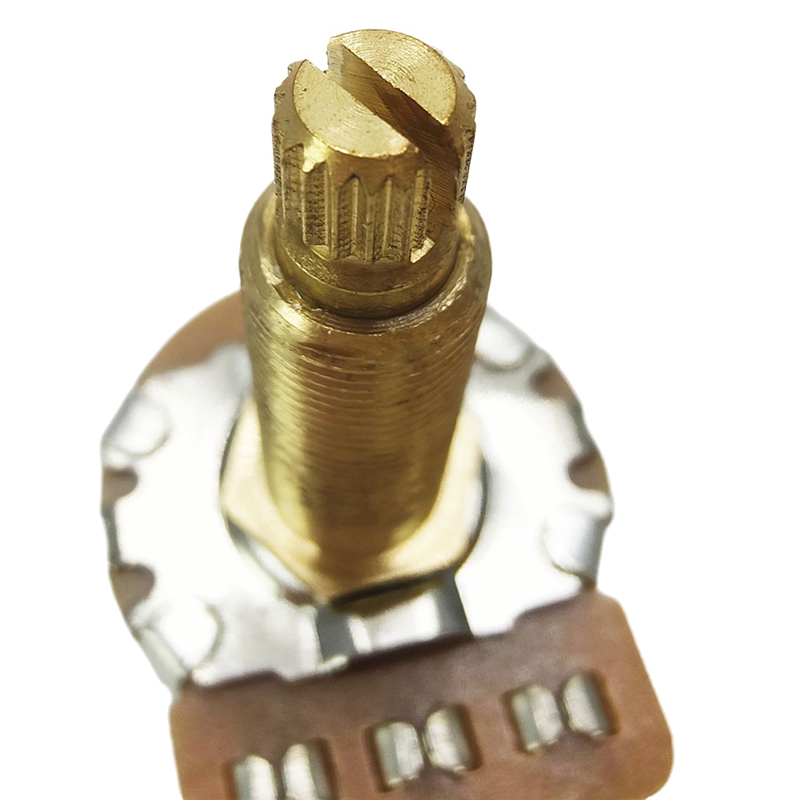 Potentiometer Splined Small Pot Electric Guitar Bass Effect Amp Tone Volume 28Mm