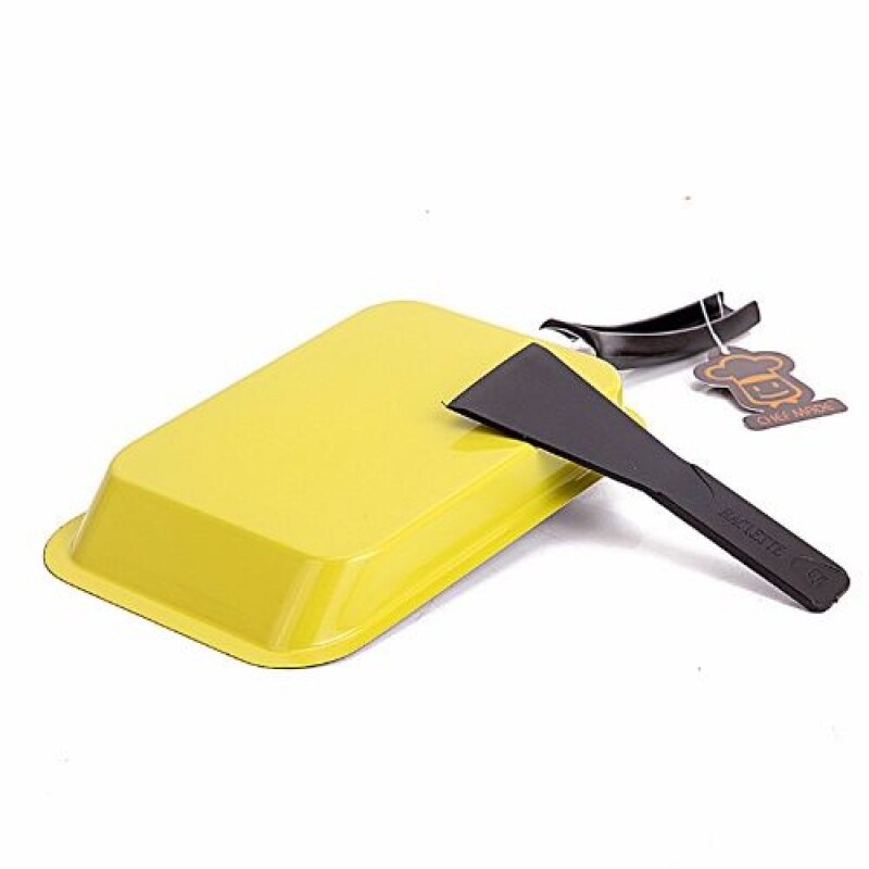 Mini Rectangular Japanese Non-stick Melaleuca Pan Fried Cake Roll Egg Pancakes Non-stick Smokeless Bacon Frying Pan Wy10215