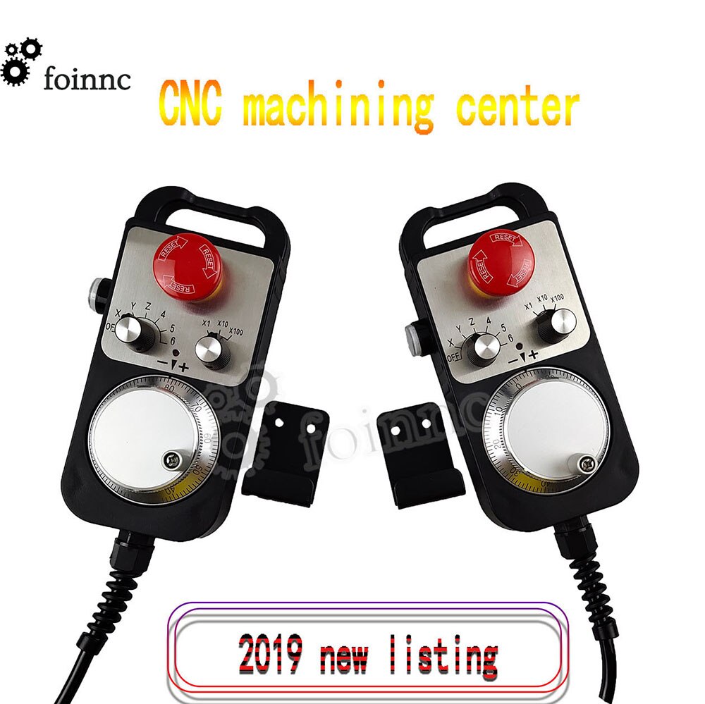 4/6 axis cnc electronic handwheel standard 5v mpg mach3 motion control system, emergency stop electronic handwheel
