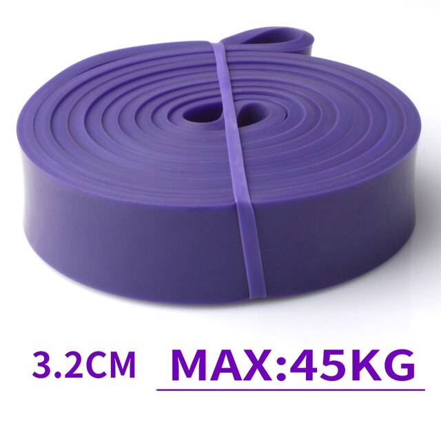 Fitness Hip Bands Gum Loop Bands Resistance Bands Set Elastic Gym Equipment Workout Rubber Workout Rope Gymnastic Slim: purple