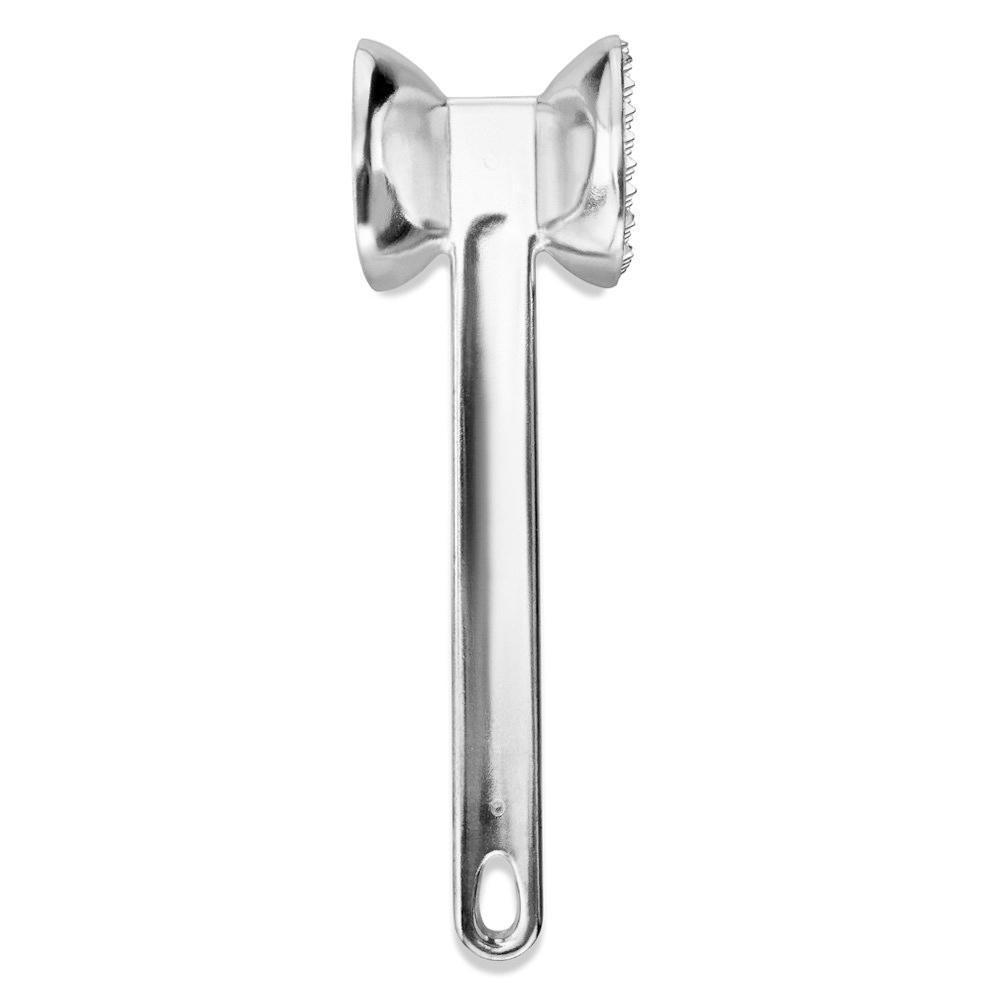 Stainless Steel Meat Hammer Pork Beef Steak Loose Meat Double Tenderizers Hammer Kitchen Sides Tools Hammer Meat Knock Y3D6