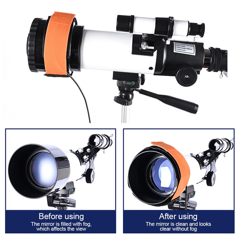 5V Dew Heater Strip Linear Temperature Control Dew Heater For Telescopes Camera DSLR Lens