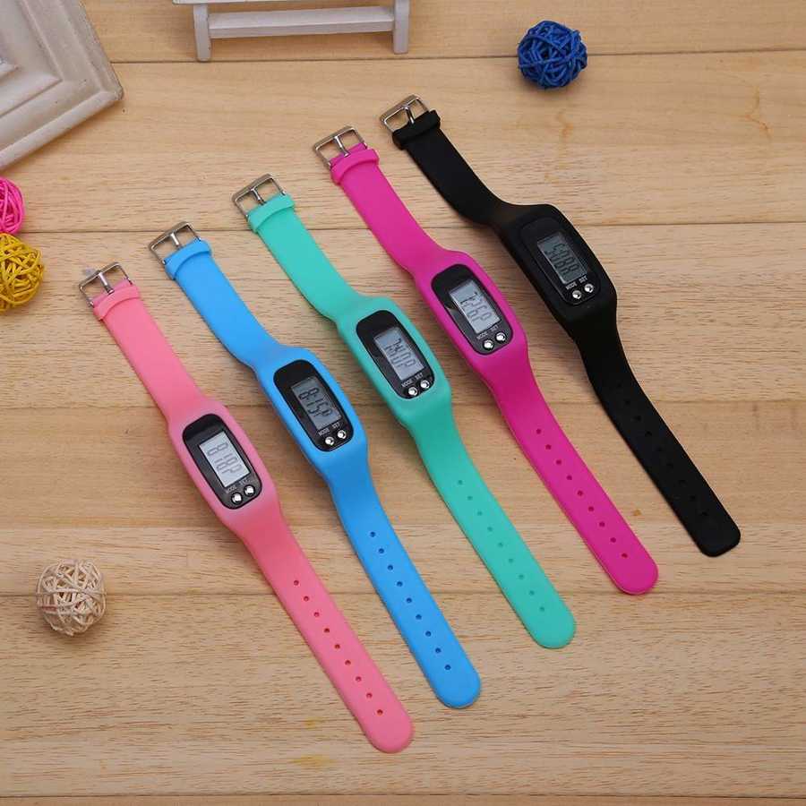 Sports Pedometer Smart Bracelet Watch Wristband Calorie Counter Pedometer Sports Workout Fitness Step Counter