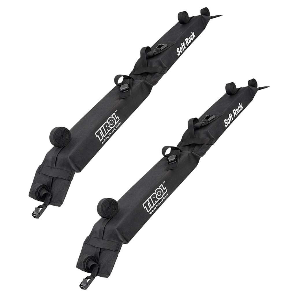 2 Pieces Universal Foldable Car Roof Racks Top Luggage Carrier