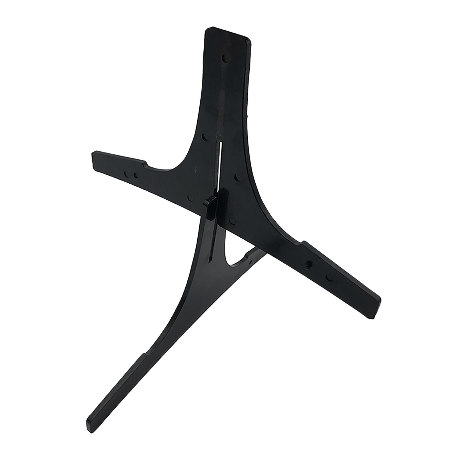 Portable clarinet stand, plastic foldable flute holder, musical instrument placement rack