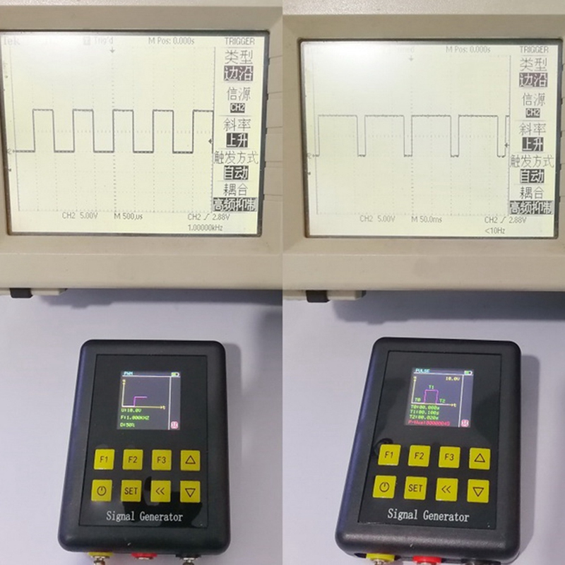 WFSGS-06 Handheld Signal Generator Module 4-20MA 2-10V Signal Source PWM Pulse Sine Wave Signal Generator