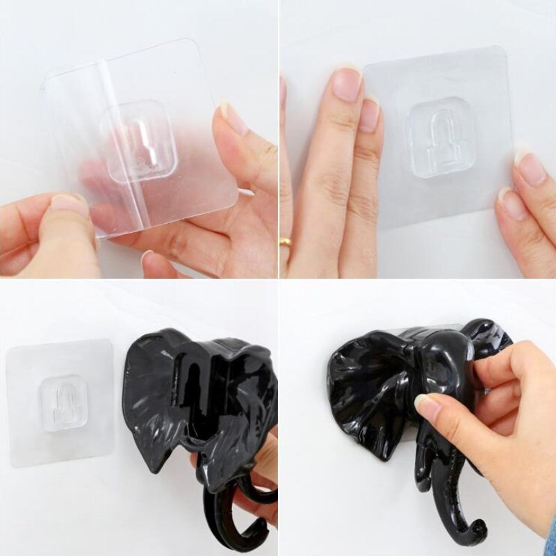 Crochet autocollant pour vêtements, pour cravates, chapeaux, sacs, bijoux, porte-clés, décoration murale, cintre mural