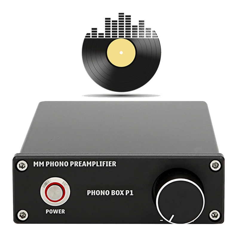PREAMPLIFICADOR DE tocadiscos RIAA para escenario, amplificador de tocadiscos de alta fidelidad MM, bobina móvil, Phono
