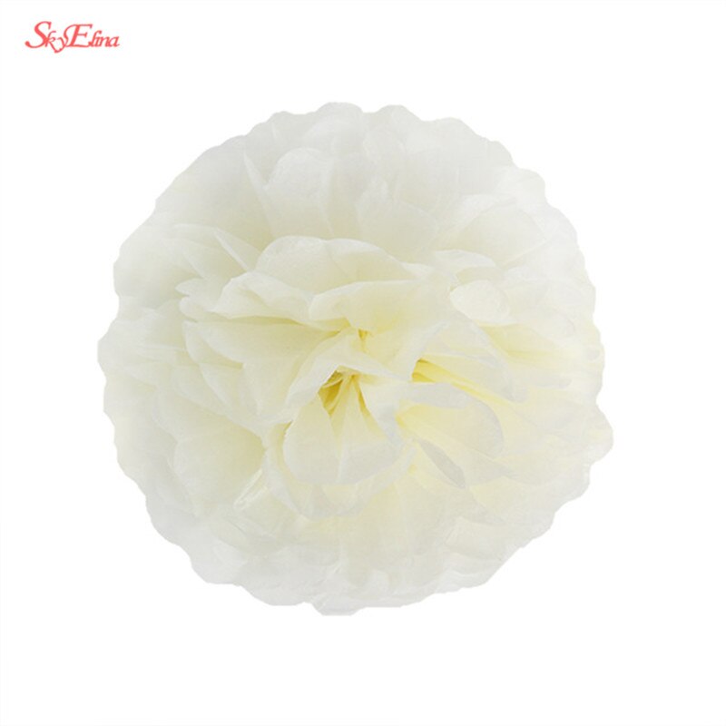 10 Pcs 6 Inch 15 Cm Kunstmatige Bloemen Tissuepapier Pom Poms Papieren Bloemen Ball Pompom Bruiloft Verjaardag Decoratie Partijen 5Z