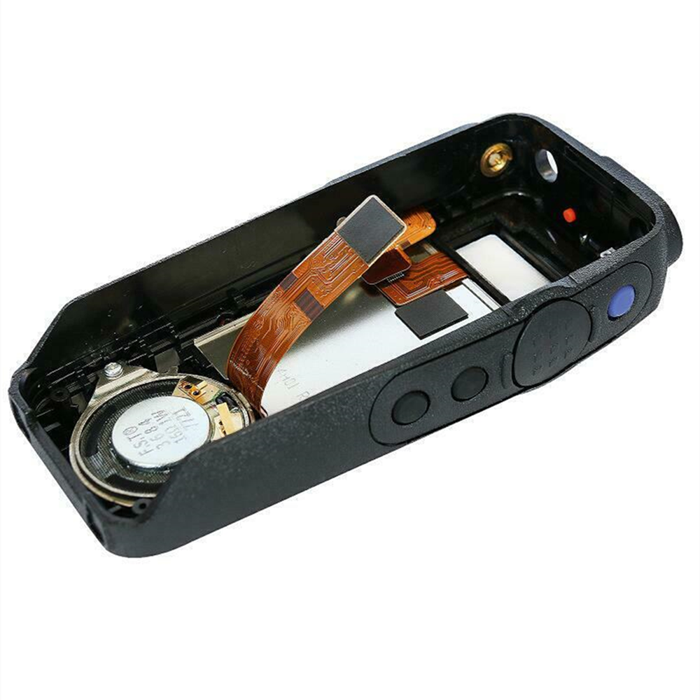 Pmln4646 capa de habitação frontal de teclado completo com alto-falante e display para motorola xir p8268 xpr6500 xpr6550 rádios -- vbll