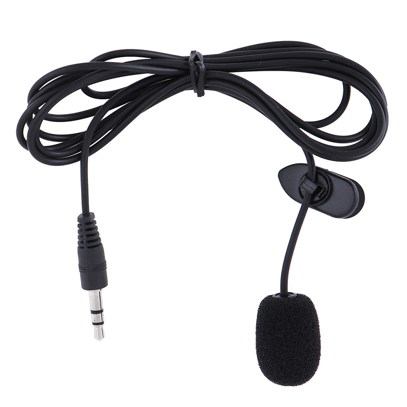 Tragbare Externe Hände-Freies Mini Wired Kragen Clip Revers Lavalier-mikrofon Für PC Laptop Lound Lautsprecher 3,5mm
