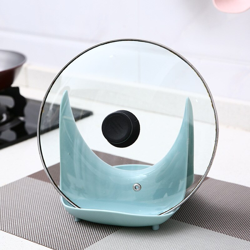Support de couvercle de casserole, repose-cuillère, ustensile de cuisine multifonctionnel, support de support de casserole de cuisine