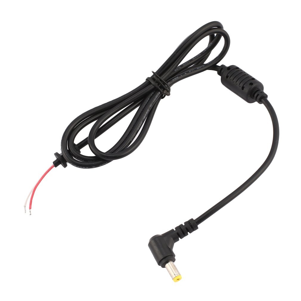 5.5X1.7Mm Dc Power Charger Plug Kabel Connector Geschikt Voor Acer Laptop Adapter Verlichting Kabel Connector Zwart: 5.5x1.7mm