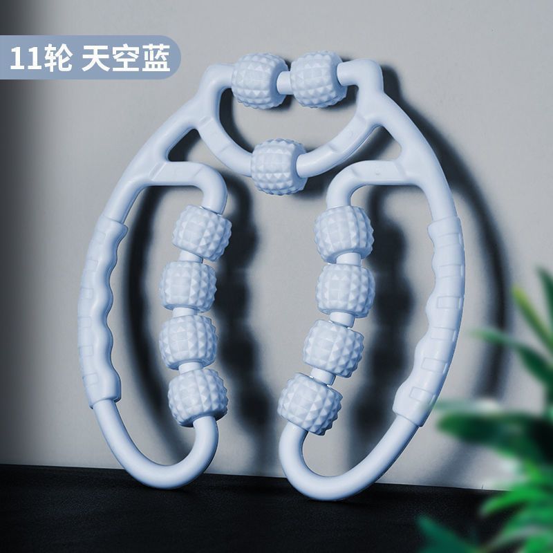 Ringvormige Been Klem Roller Massager Dunne Dij Artefact Reductie Spieren Student Vrouwelijke Yoga Schoonheid Terug Draai Armen Apparatuur: blue