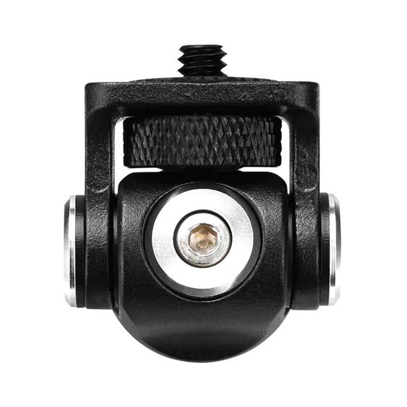 Adjustable Rotated Monitor Bracket Stand Mount Holder 180 360 Degree Mini Shoe Stand for Vlogger DSLR Camera Head