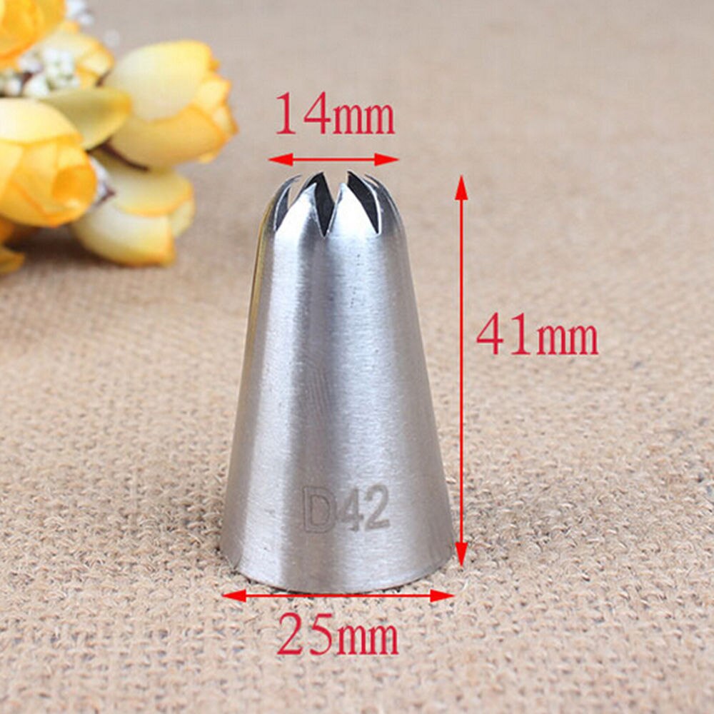 #D42 Big Size Icing Nozzle Decorating Tip Cake Baking Pastry Decorating Tool 1Pc