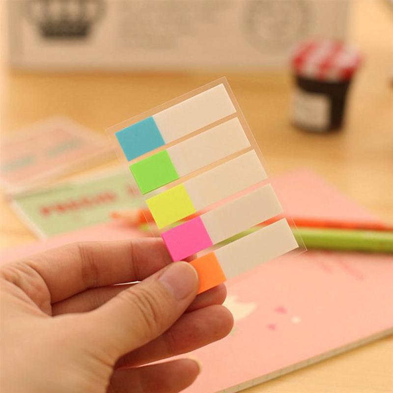 20 Sets Sticky Labels Colorful Sticky Notes Index Sticker for Office School