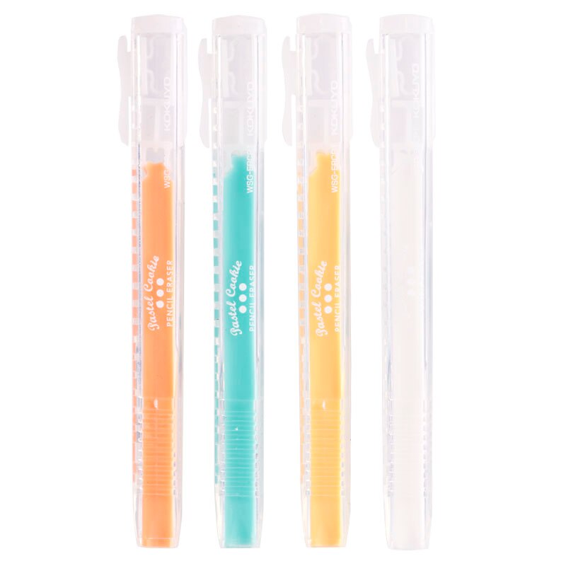 Japanese KOKUYO Push-pull Pencil Eraser Rubber Sketch Painting Art Stationery Cute Kid Student School Supplies