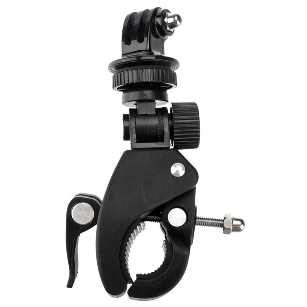 Stuur Camera Zadelpenklem Bar Mount Clip + Adapter Voor Gopro Hero 8/7/6/5/4/3/3 + 2/1