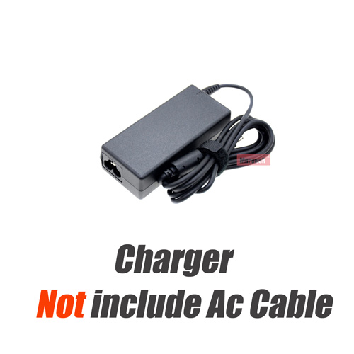 Original 19.5V 3.34A 65W AC Adapter Charger for Dellinspiron M101z-1120 1400 1420 14-3446/3449/3445/3443 14-3442 14-5442 14-5445: black