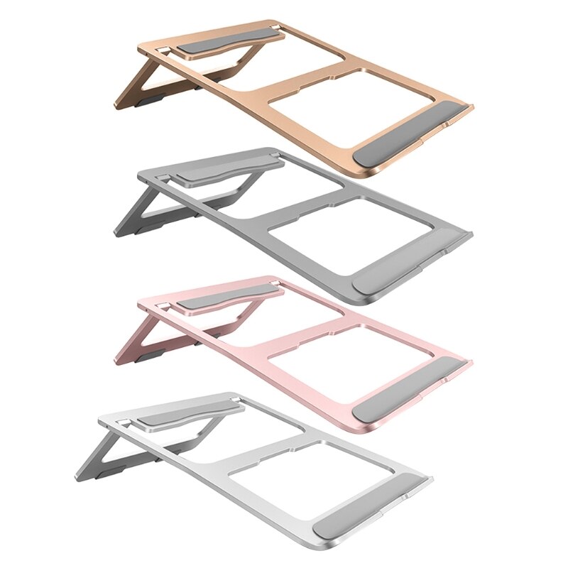 Portable laptop stand aluminum alloy foldable