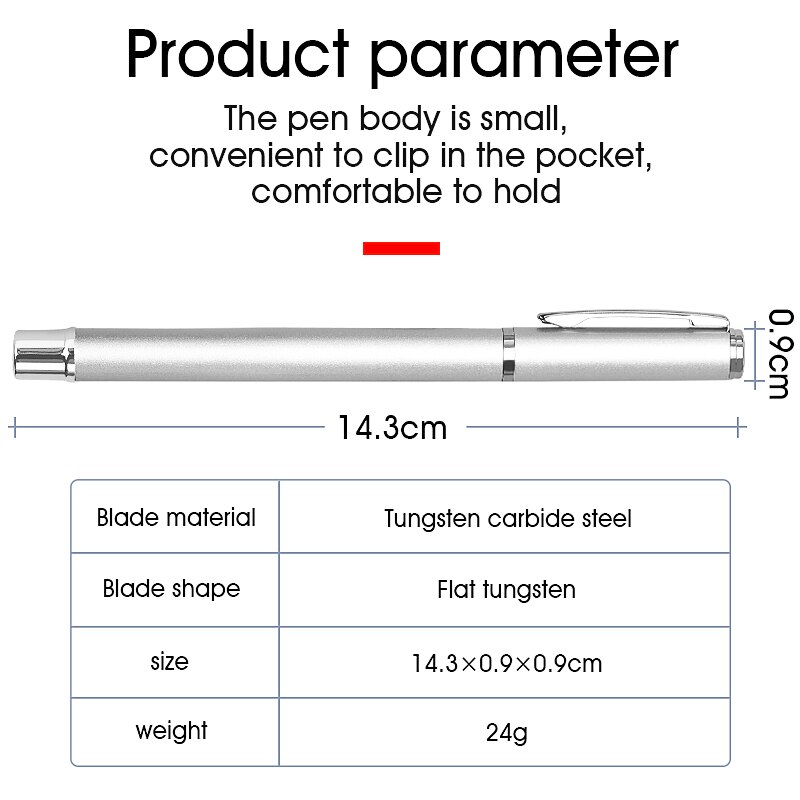 Convenient Portable Optical Fiber Pen Fiber Cutting Pen Hirakuchi Fiber Cleaver Pen Fiber Optic Scriber