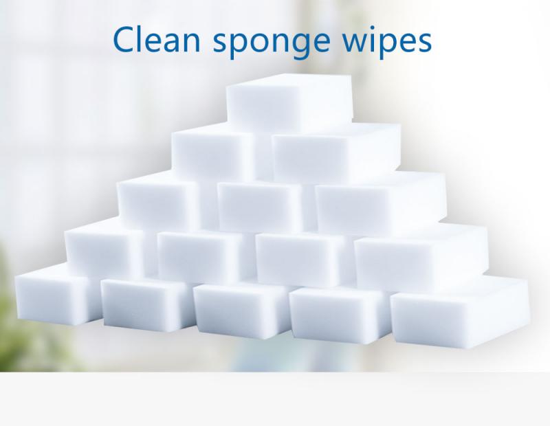 100*60*20mm 20pcs Magic Eraser Kitchen Office Bathroom Clean Accessory/Dish Cleaning Melamine Sponge White: Default Title