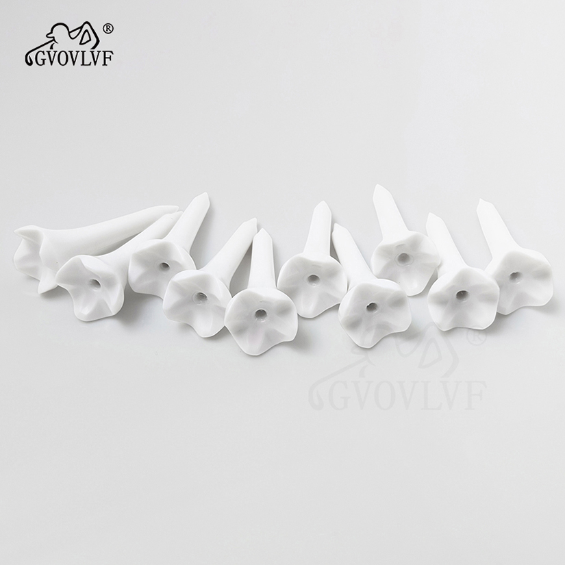30 stk. 38mm længde tee-system i plastik golftees 83mm der maksimerer ydeevnen fra tee golftilbehør til golfspillere