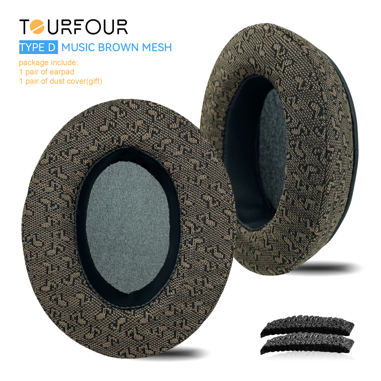 TOURFOUR Replacement Earpads for Sennheiser HD280 Pro Headphones Ear Cushion Cover Sleeve Earmuffs Headset Headband: Snow