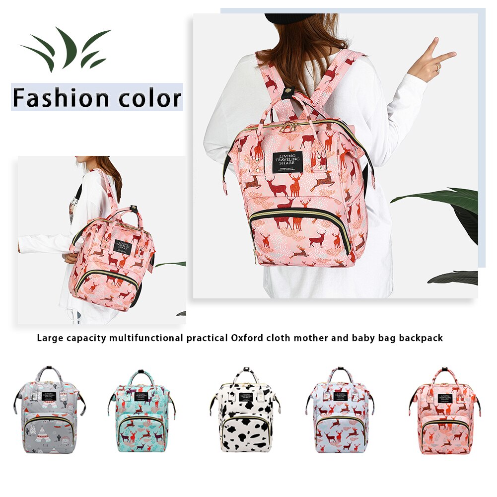 Mode Luiertas Rugzak Multifunctionele Rugzak Voor Mama Baby Bag Portable Mochila Moederschap Luiertas Mama Wandelwagen Zak
