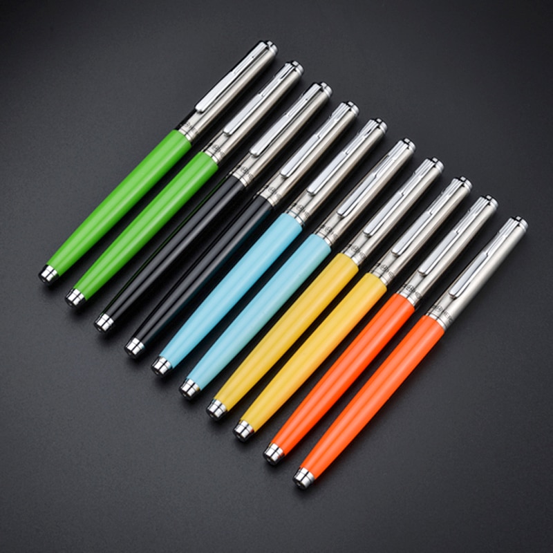10PCS HERO 007 Fountain Pen Nostalgic Classics 0.5mm Students Office Calligraphy Fountain Pen 5 Color 3/