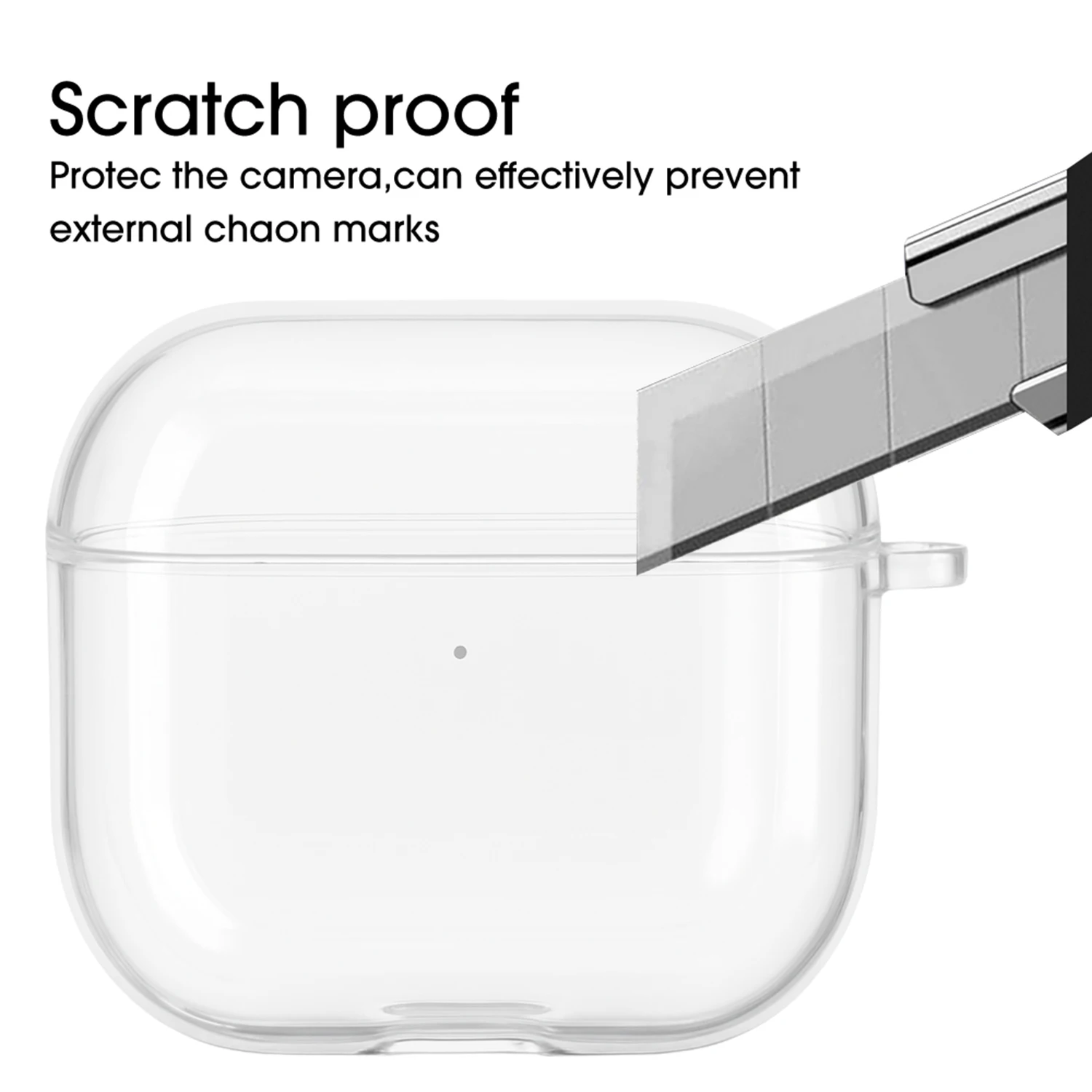 Für Airpods 4 Bluetooth Kopfhörer Transparente Hülle Frosted Stoßfest Kopfhörer Schutz Abdeckung Für Airpods 4 Zubehör