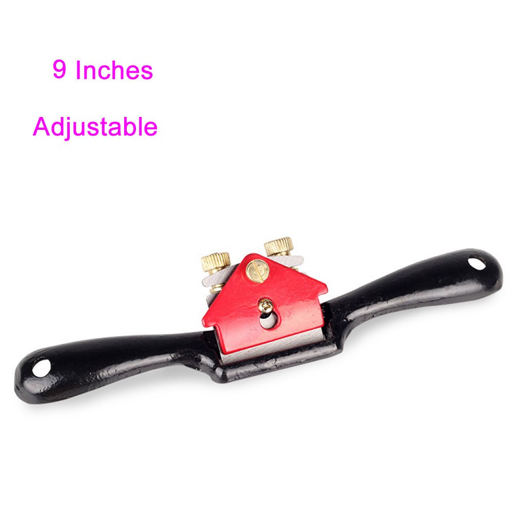 9 / 10 Inch Adjustable SpokeShave with Flat Base and Metal Blade for Wood Craft Wood Craver Wood Working and Hand Tool: 9 Inch Adjustable