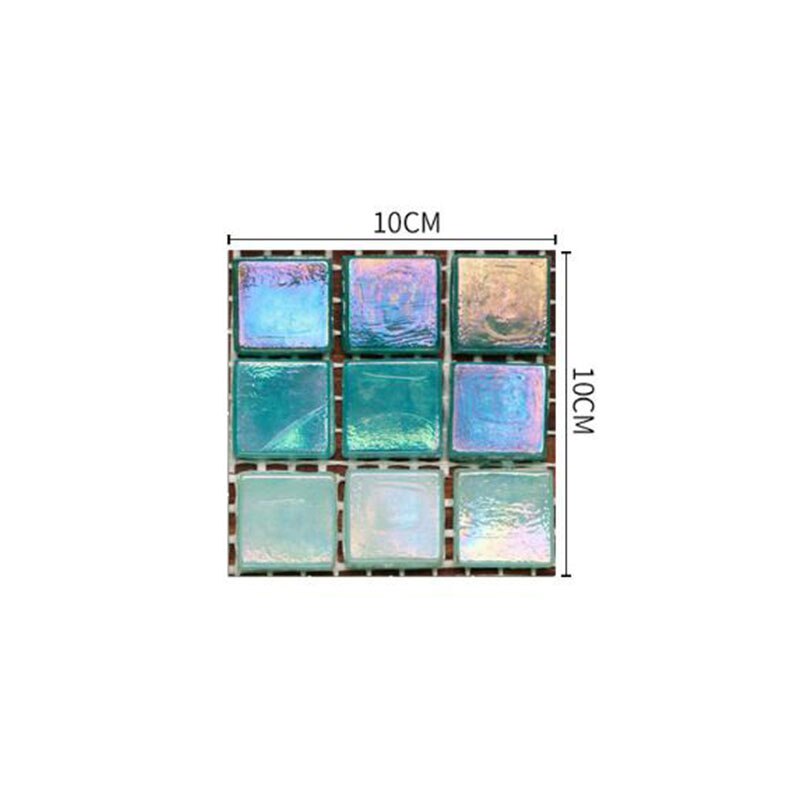 Self Adhesive Mosaic Tile Wall Sticker Kitchen Bathroom Decor Vinyl Wall Stickers Waterproof Peel Stick PVC Tiles Panel