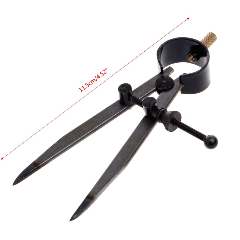 Jewelers Toolmakers Precision Measuring Compass Divider Craft Tool Adjustable L4ME