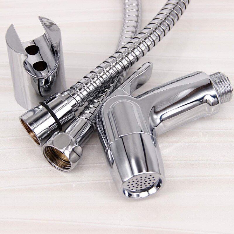 Handheld Bidet Spuit Draagbare Luier Bidet Rvs Hand Bidet Kraan Voor Badkamer Handspuit Douchekop